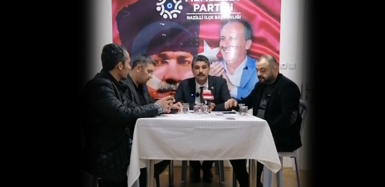 Saha da, masa da, anket de ALİ ÇETİNKAYA diyor!