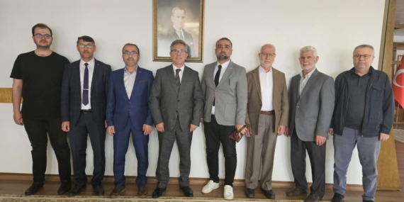 Saadetlilerden Başkan Tetik’e ziyaret