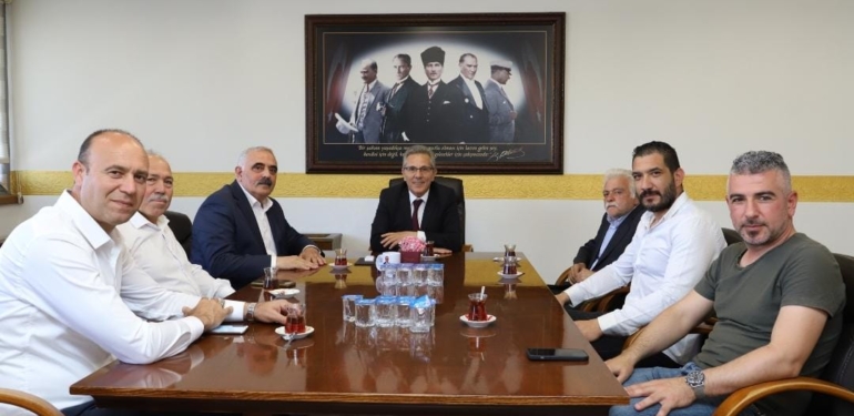 ESKKK Başkanı Öztunç ve Yönetimi, Başkan Tetik’i ziyaret etti! 