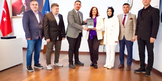 Nazilli Gazeteciler Cemiyeti, Başkan Çerçioğlu’nu ziyaret etti!