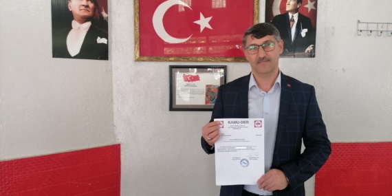 KAMU-DER Nazilli İlçe Temsilciliğine Yaşar Dokumacı atandı!