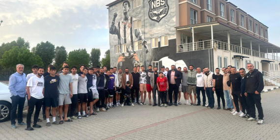 Nazilli Belediyespor’da futbolcu ve teknik heyete mangal partisi!