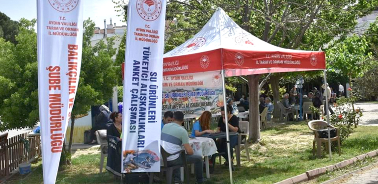 “Su Ürünleri Tüketici Alışkanlıkları Anketi” Aydın’da başladı!