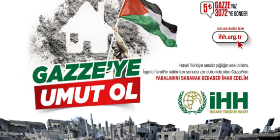 Nazillili STK’lar ‘GAZZE’YE UMUT OL’dular!