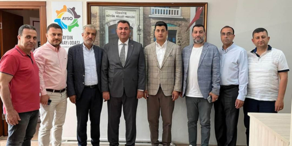 MÜSİAD Başkanı Kaplan’dan AYSO Başkanı’na nezaket ziyareti