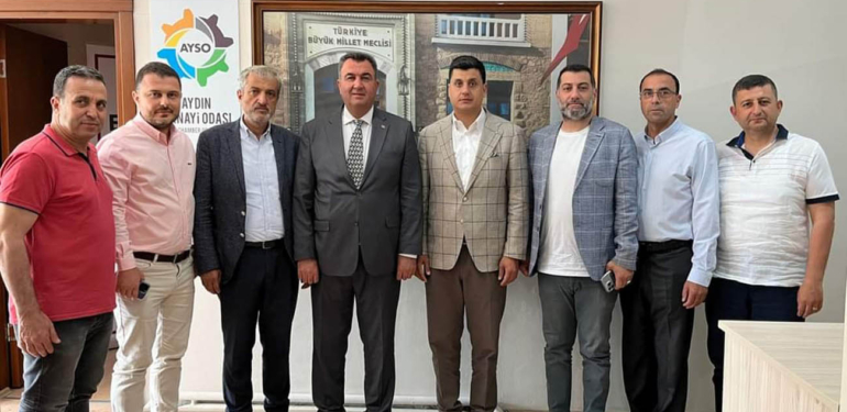 MÜSİAD Başkanı Kaplan’dan AYSO Başkanı’na nezaket ziyareti