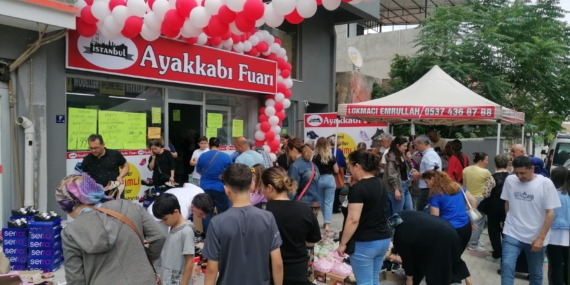 İstanbul Ayakkabı Fuarı’nın açılışı izdiham yarattı!