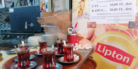 Çayın fiyatı 10 TL oldu, vatandaşın keyfi kaçtı!