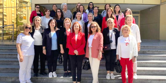 CHP Kadın Kolları Başkanları, Başkan Çerçioğlu’nu ziyaret etti!