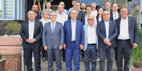 CHP’li vekiller Başkan Tetik’i ziyaret etti, partililerle buluştu!