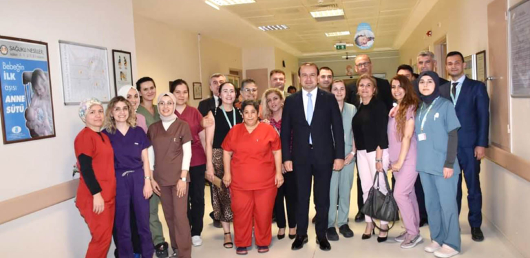 İl Sağlık Müdürü Şenkul, Nazilli Devlet Hastanesini ziyaret etti!