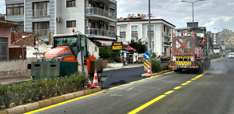 Büyükşehir Belediyesi’nden Nazilli’ye güvenli ve konforlu yollar!