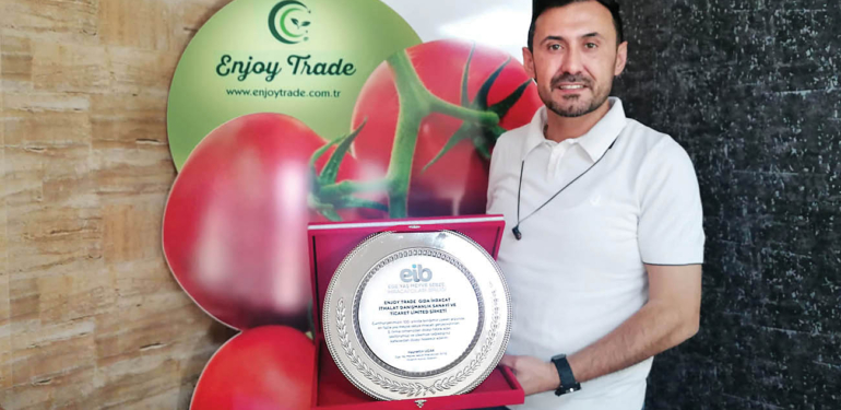 Yaş meyve, sebze ihracatına damga vuran Nazilli markası: ENJOY TRADE