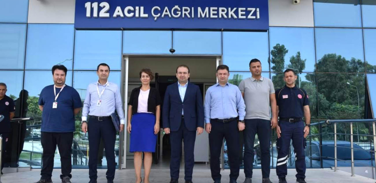 İl Sağlık Müdürü Dr. Şenkul’dan 112 Acil Çağrı Merkezi’ne ziyaret!