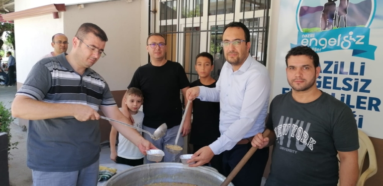 Bir ‘Aşure Hayrı’ da Engelsiz Engelliler Derneği’nden!