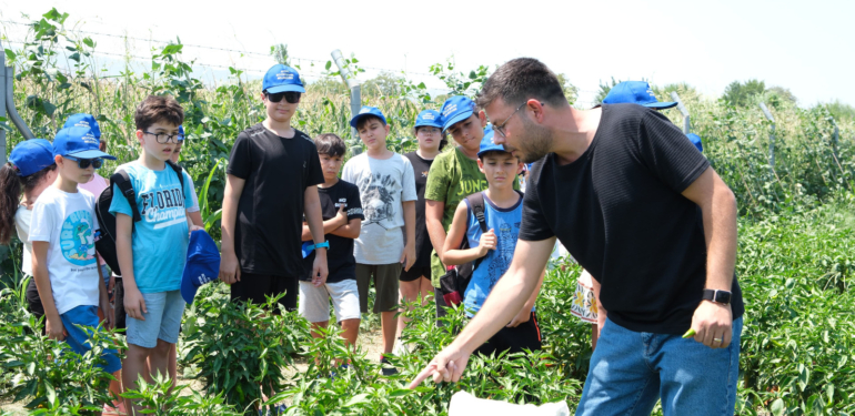Başkan Çerçioğlu, çocuklara doğa sevgisini aşılıyor!