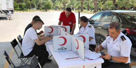 Aydın İl Jandarma personeli ‘Kan Bağışı’nda bulundu!