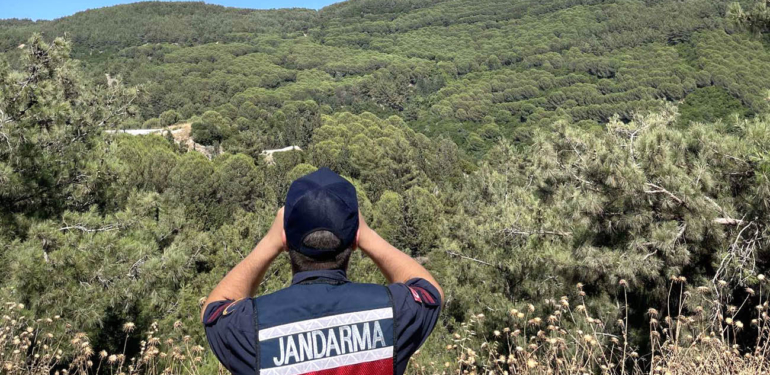 Jandarma, vatandaşları orman yangınlarına karşı uyardı!