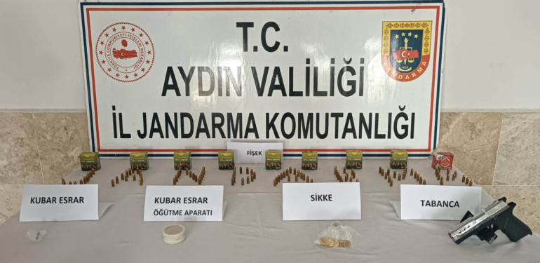 Uyuşturucu operasyonu yapan jandarma, ‘Altın Sikke’ buldu!