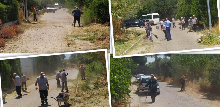 Temizlik İşleri ekiplerinin haftasonu adresi İsabeyli oldu!