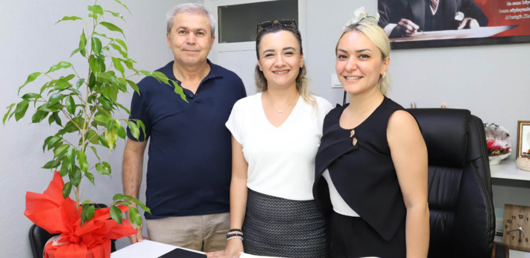 Nazilli Belediyesi’nden kadın muhtarlara ziyaret!