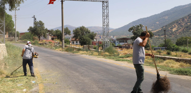 Belediyenin çalışmalarıyla Kestel Mahallesi de pırıl pırıl oldu!