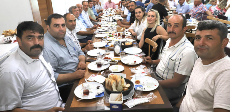 Nazilli’nin Muhtarları ‘Tanışma Kahvaltısı’nda bir araya geldi!