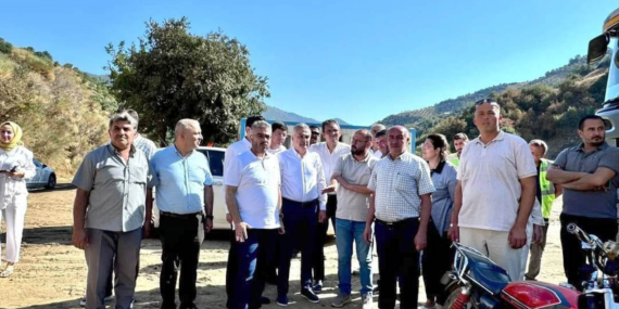 Vekiller, Kozdere Göleti ve Nazilli Lisesi inşaatını inceledi!