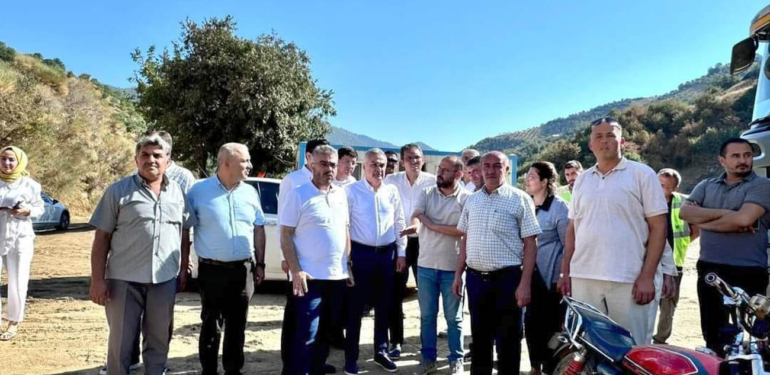 Vekiller, Kozdere Göleti ve Nazilli Lisesi inşaatını inceledi!