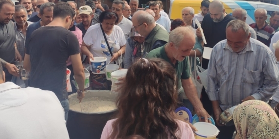 ‘İsabeyli Keşkek Hayırı’ büyük ilgi gördü! 