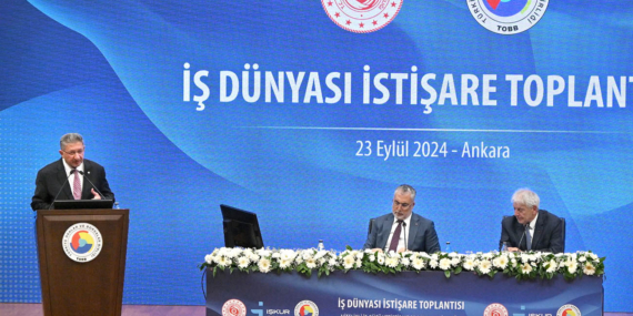 Başkan Arslan, TOBB İstişare Toplantısı’nda konuştu!