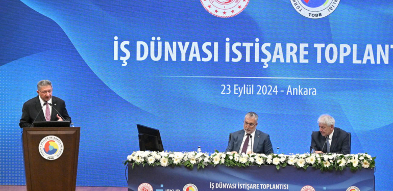 Başkan Arslan, TOBB İstişare Toplantısı’nda konuştu!