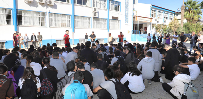 NAFAD’dan lise öğrencilerine afet farkındalık eğitimi!