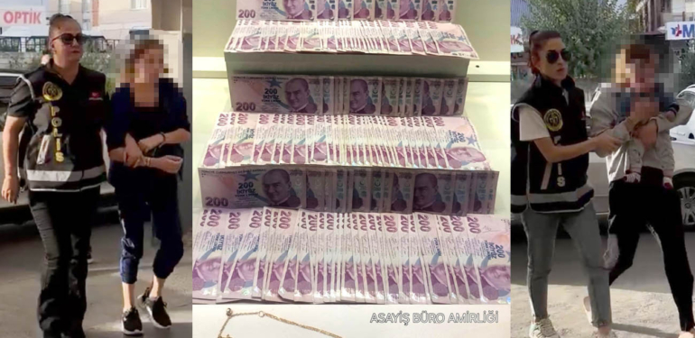 70 bin TL’lik hırsızlık zanlıları Asayiş ekiplerince yakalandı!