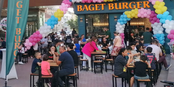 Baget Burger, Nazilli’ye ‘Merhaba’ dedi!