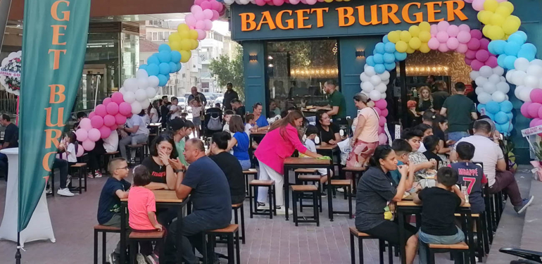 Baget Burger, Nazilli’ye ‘Merhaba’ dedi!