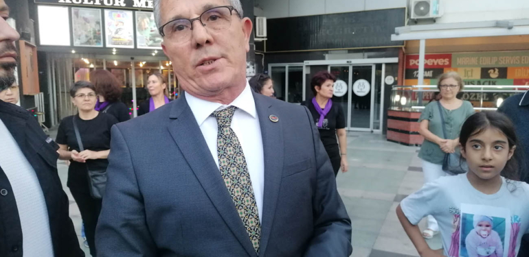 “Gelin tek yürek olalım, ‘Kadına Şiddete Hayır’ diyelim!”