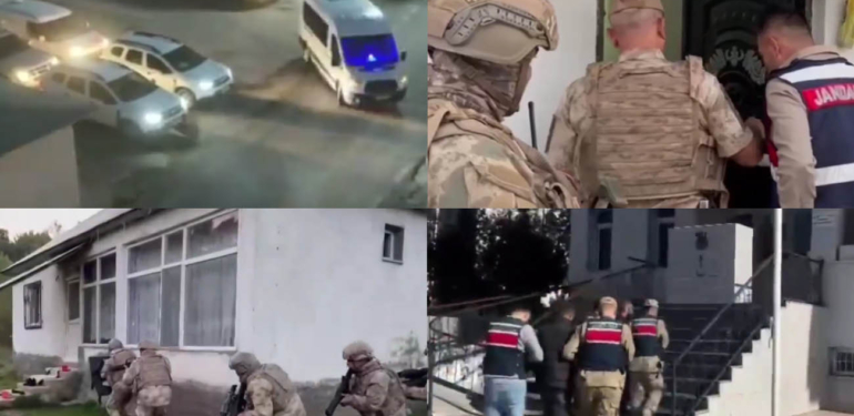 17 ilde GÜRZ-22 operasyonu… 55 kişi yakalandı!