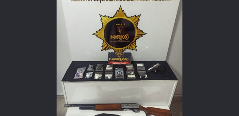 Nazilli’de 2 adrese uyuşturucu operasyonu!