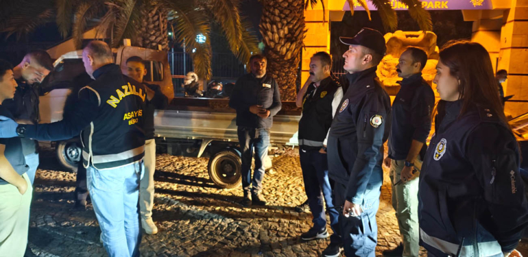 Nazilli genelinde 16 noktada eş zamanlı asayiş uygulaması!..