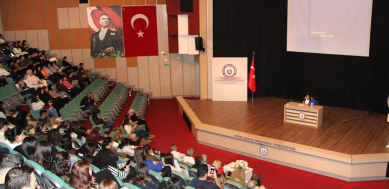 ADÜ’de ‘Farklı Yönleriyle Atatürk’ konferansı düzenlendi!