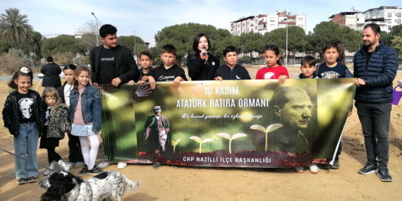 Vefatının 86. yılında ATATÜRK için 86 fidan!
