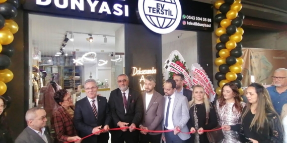 Tekstil Dünyası İnci Avm’de açıldı!