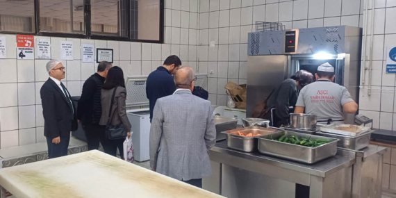 Öğrencilere yemek hizmeti veren yemekhaneler denetlendi!
