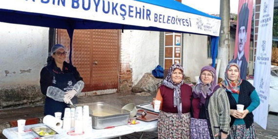 Başkan Çerçioğlu’ndan vatandaşlara iç ısıtan ikram!