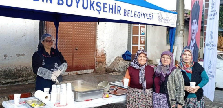 Başkan Çerçioğlu’ndan vatandaşlara iç ısıtan ikram!