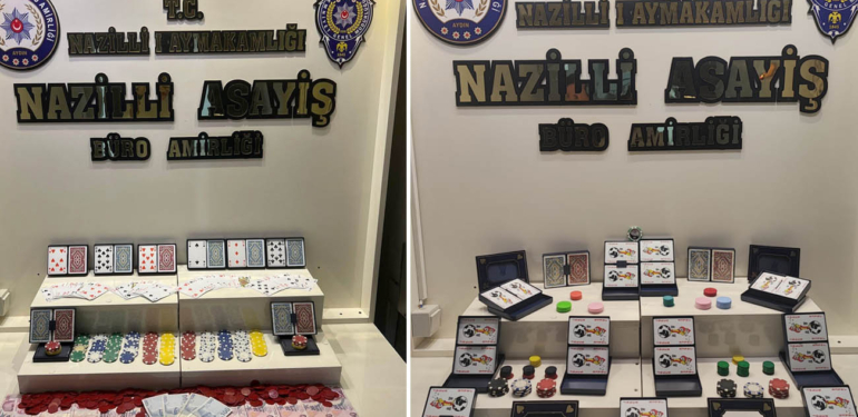 Nazilli Asayiş’ten Altıntaş’ta ‘Kumar Operasyonu’