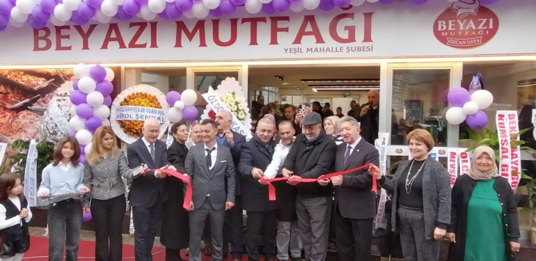 Beyazı Mutfağı’nın 2. şubesi Yeşil Mahalle’de açıldı!