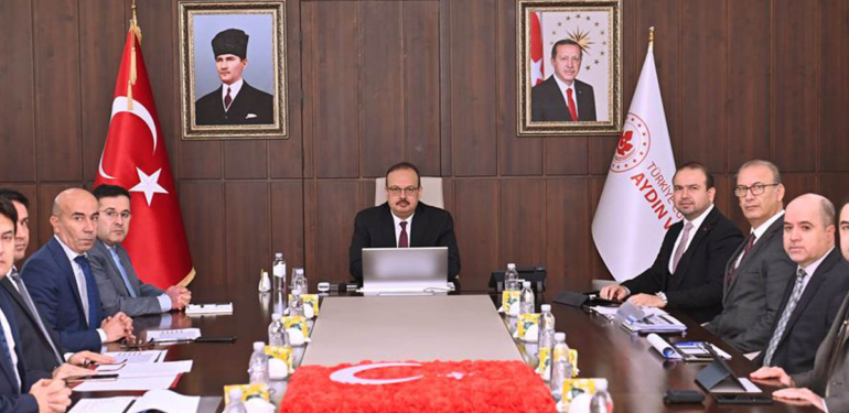 Dr. Şenkul’dan Vali Canbolat’a ‘Sağlık Sunumu’