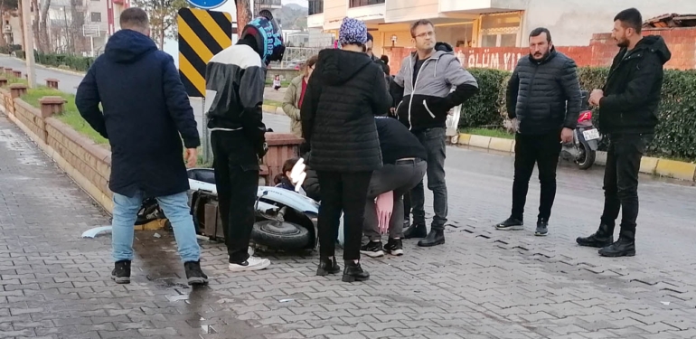 Yürekleri ağza getiren kaza!